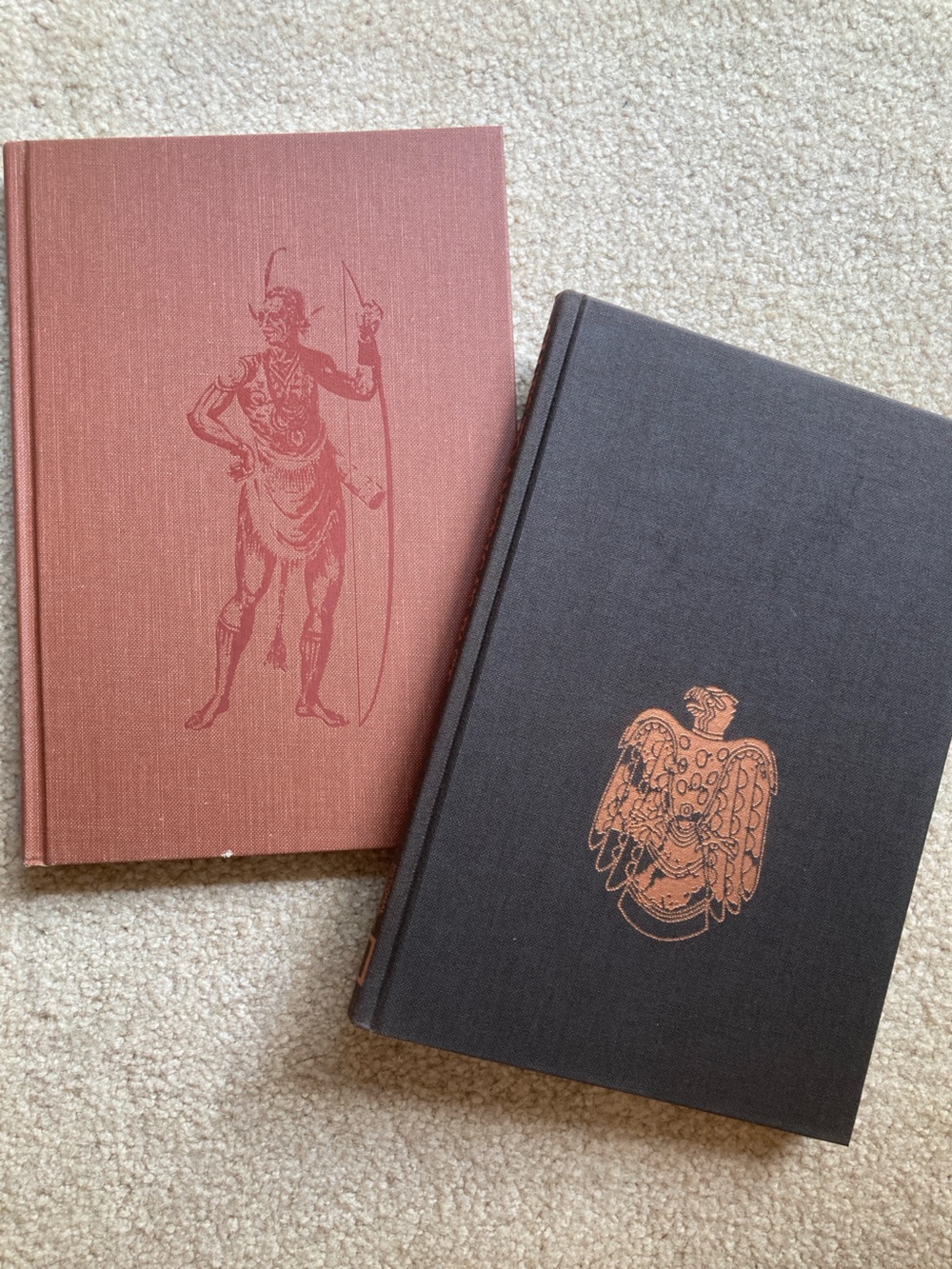 Vintage Hardcover National Geographic Society Book Bundle of 2
